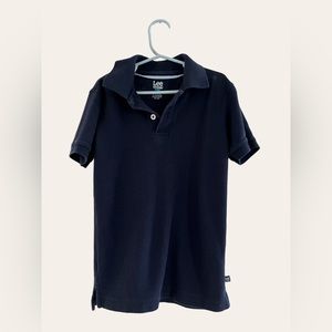 School Uniform-Lee School polo size 8.  Navy blue